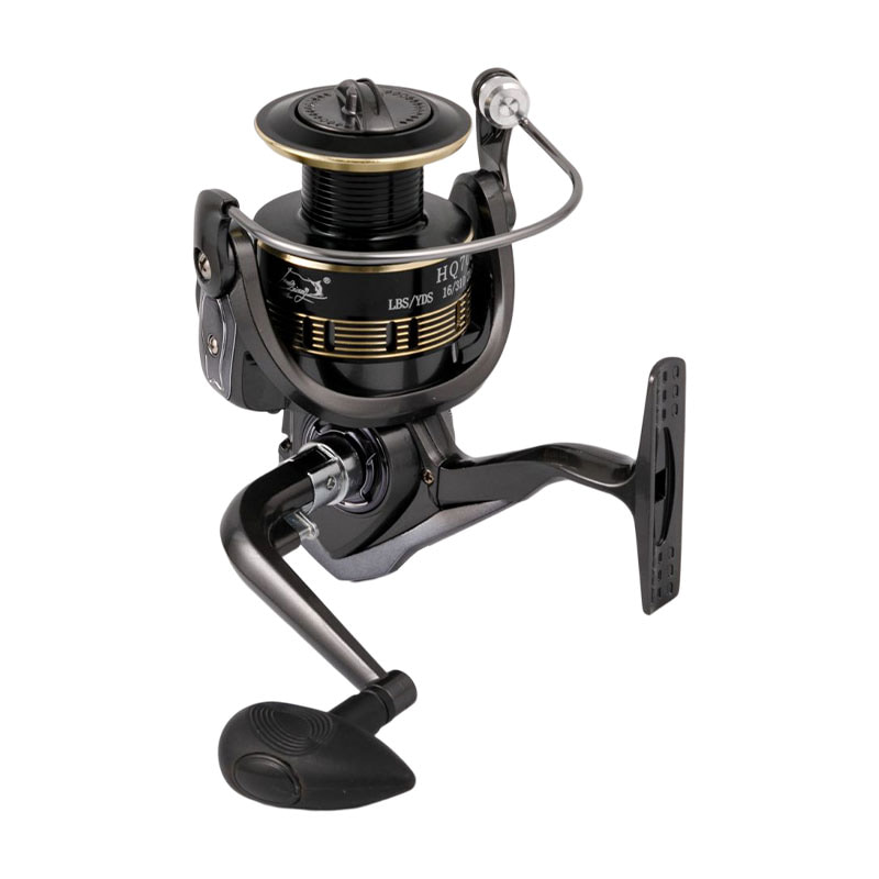 HQ1000-6000 Bobină metalică 5+1BB Mulinete de pescuit spinning pentru turnare de momeală cu apă sărată