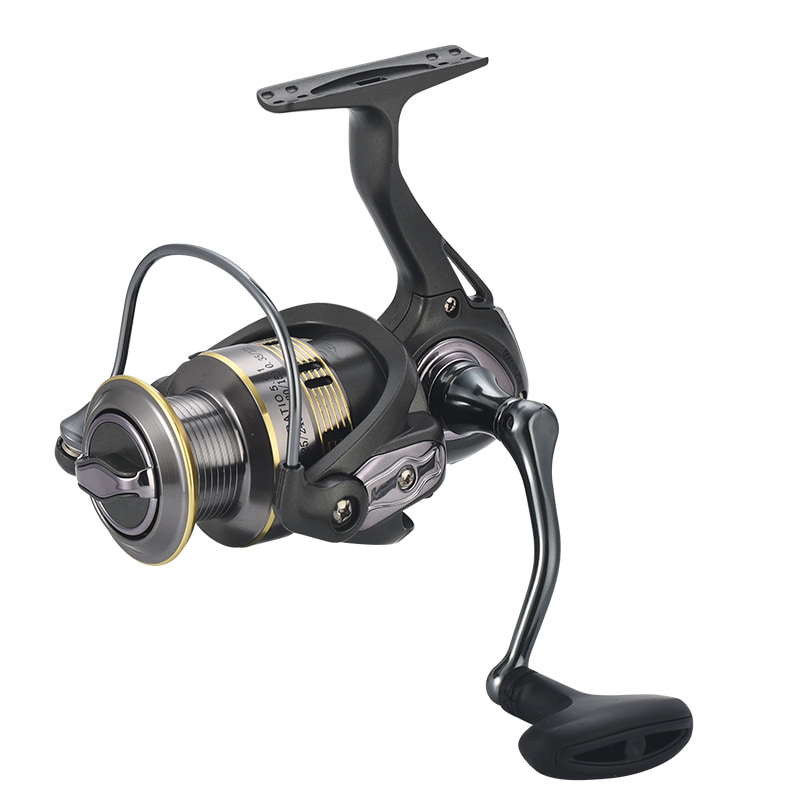 Bobină metalică 5+1BB CNC Mâner înșurubat Mulinetă de pescuit spinning Mulinete de pescuit în mare Bait Casting Mulinete de pescuit spinning