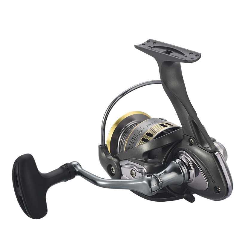 Bobină metalică 5+1BB CNC Mâner înșurubat Mulinetă de pescuit spinning Mulinete de pescuit în mare Bait Casting Mulinete de pescuit spinning