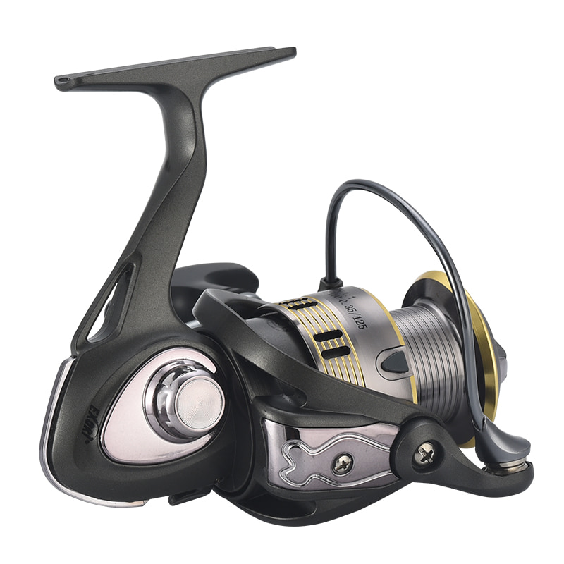 Bobină metalică 5+1BB CNC Mâner înșurubat Mulinetă de pescuit spinning Mulinete de pescuit în mare Bait Casting Mulinete de pescuit spinning